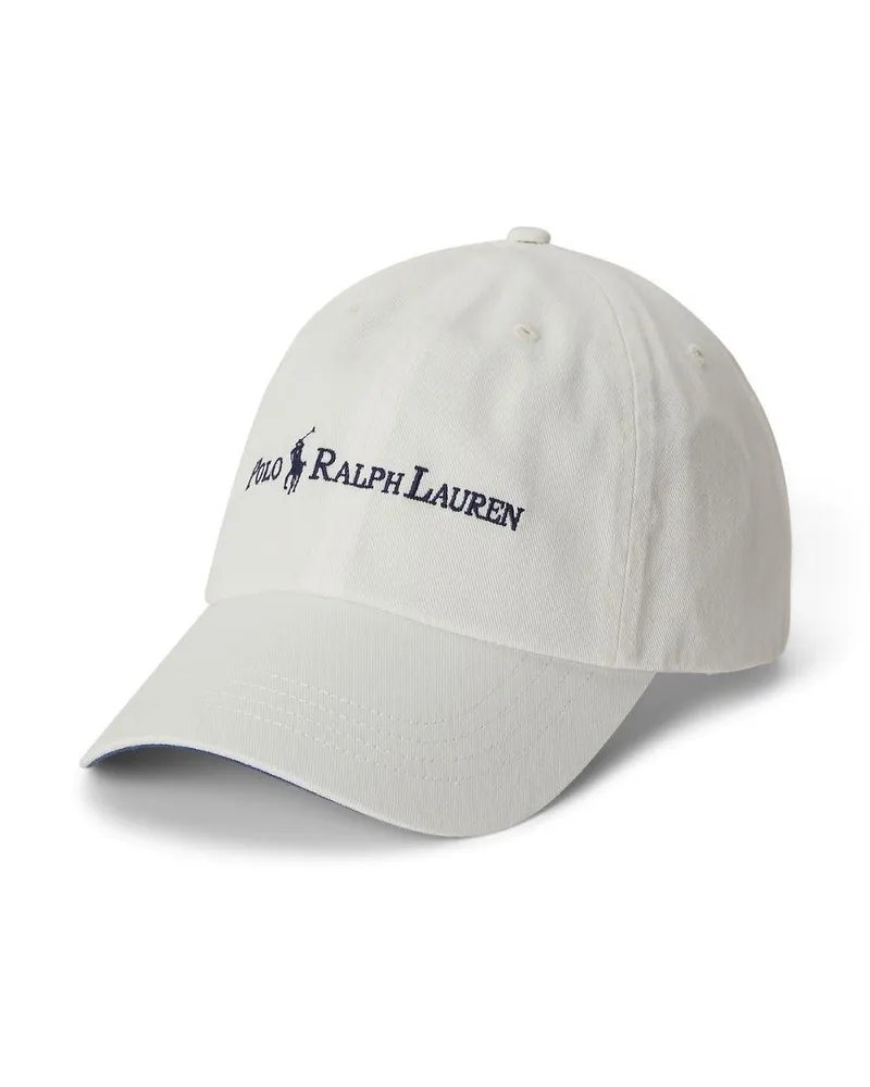 Ralph Lauren Men's Baseball Cap White Hat White