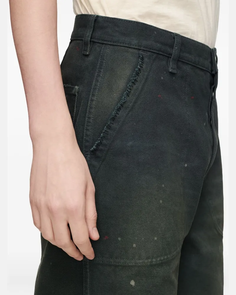 Maison Margiela Workwear-Style Denim Jeans — Grey Grey