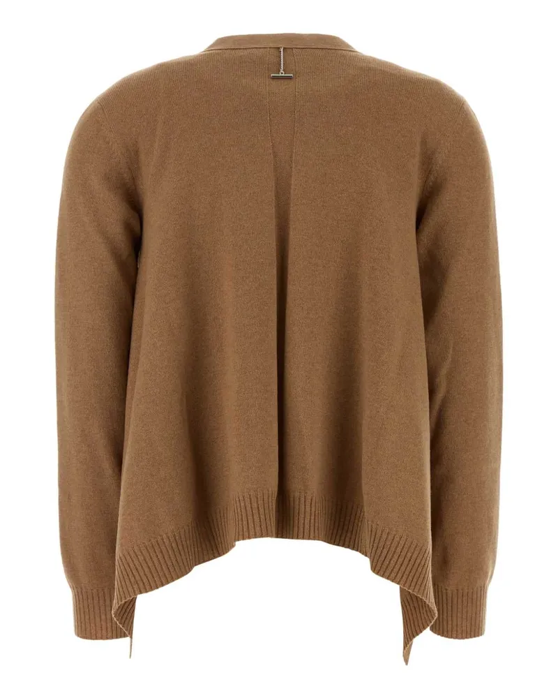 Alexander McQueen Women's Biscuit Cashmere Blend Oversize Cardigan Lightcamel Maglieria Beige