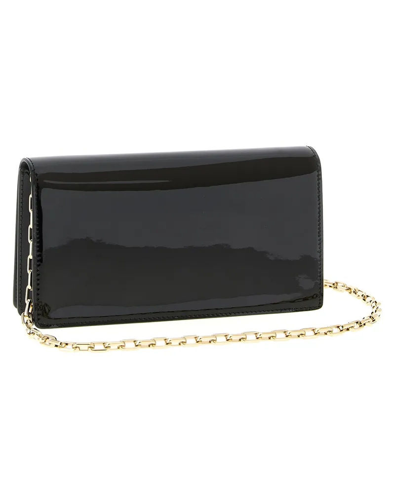 Christian Louboutin Women's Black Calfskin Clutch Bag Black