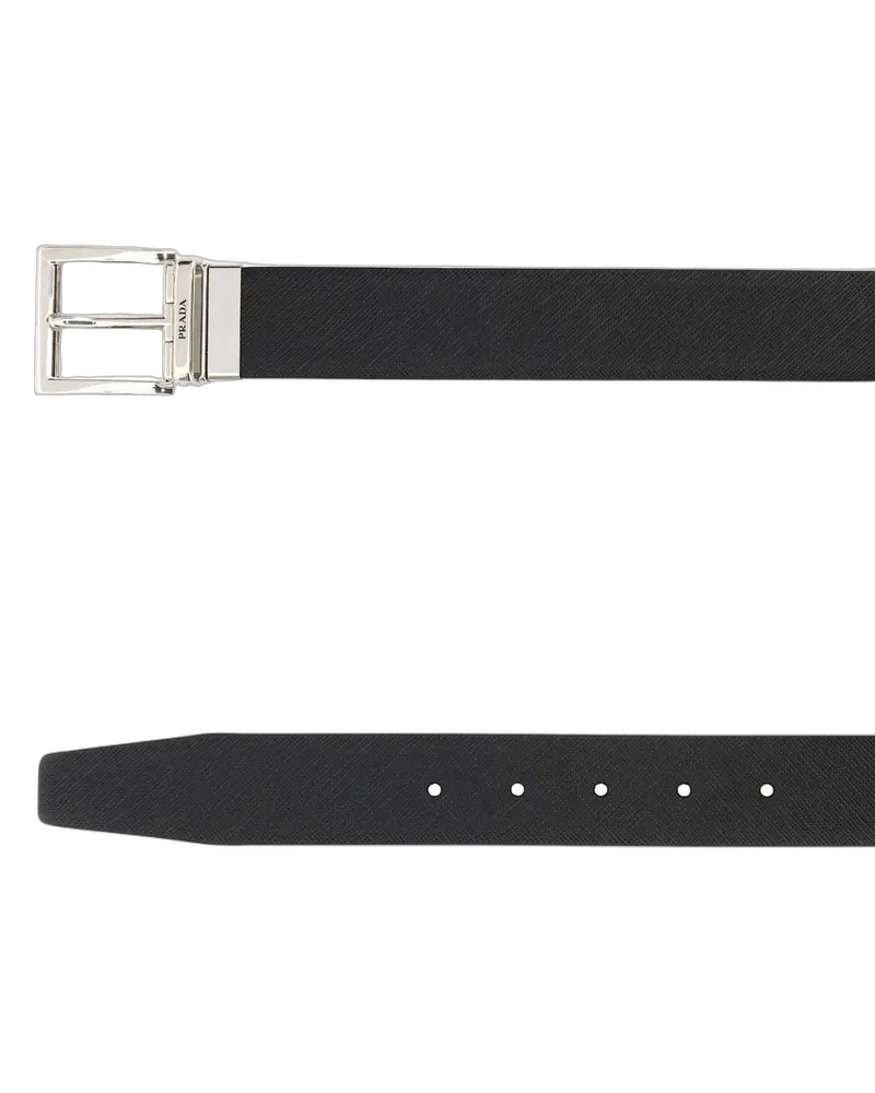 Prada Nerocaffe Cinture Nerocaffe' Belt Black