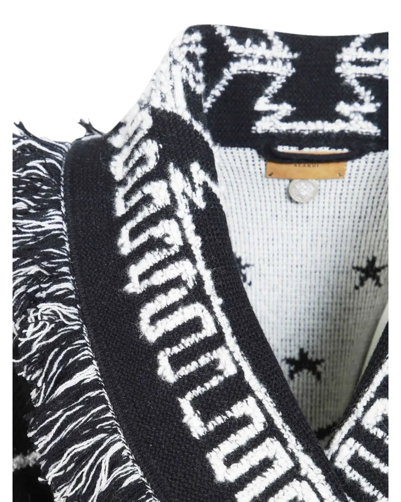 Alanui Canyon Spirit Cardigan — Black Black