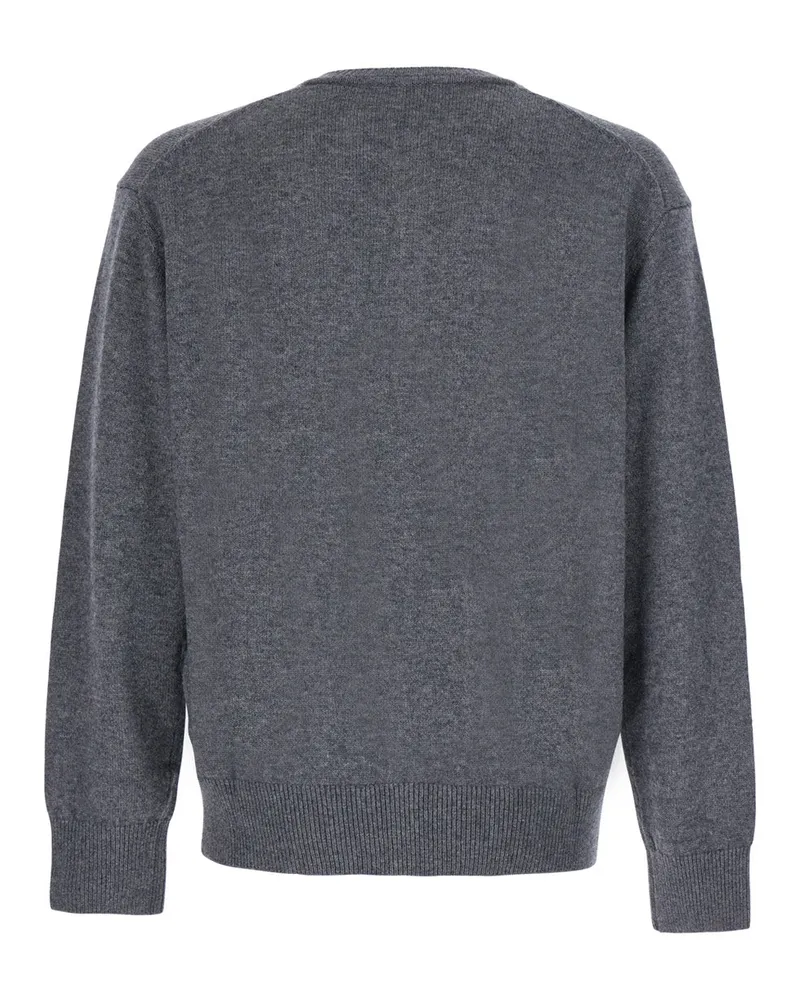 Dunst Wool-Viscose-Cashmere Blend Cardigan — Gray Gray