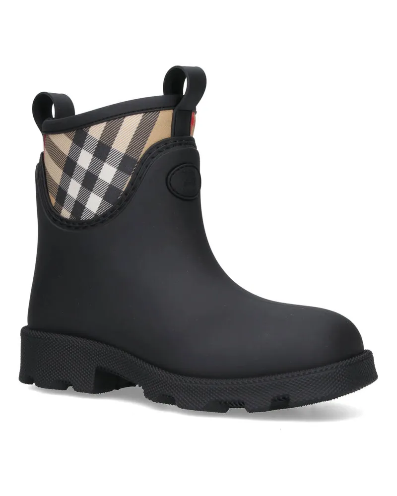 Burberry Women's Boots Black Synthetic Rubber Black