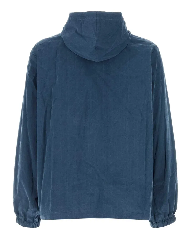 Givenchy Men's Air Force Blue Cotton Jacket Skyblue Exterior: Giubbini Blue