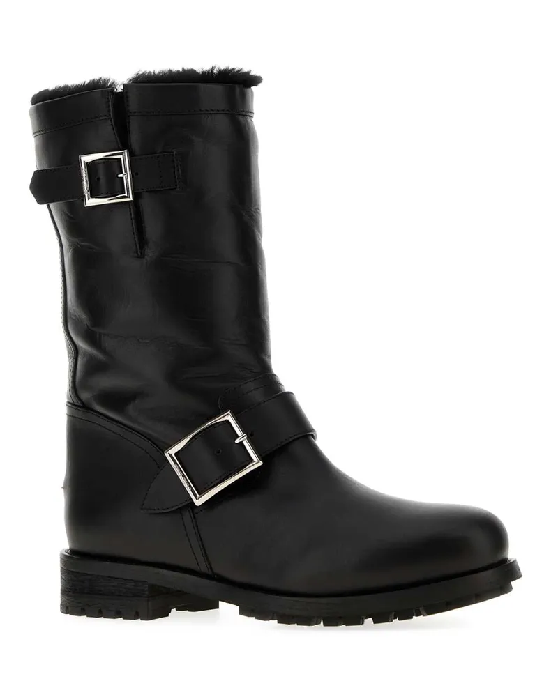 Jimmy Choo Biker Boot — Black Black