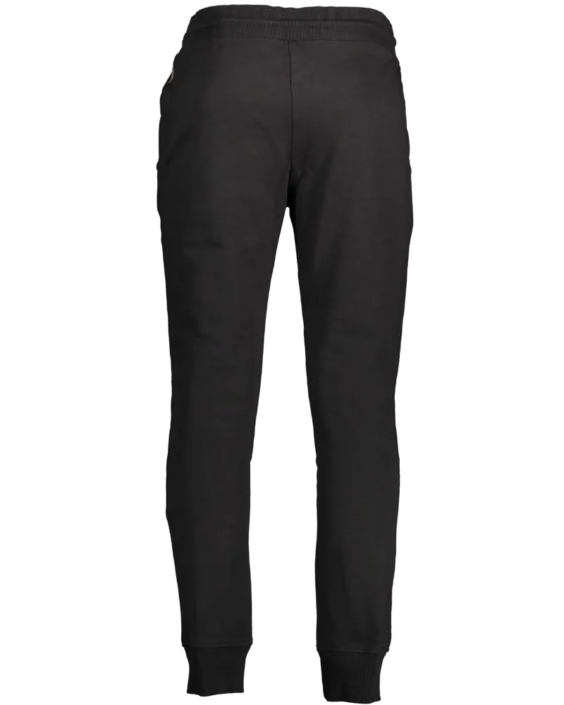 Napapijri Cotton-Blend Joggers — Black Black