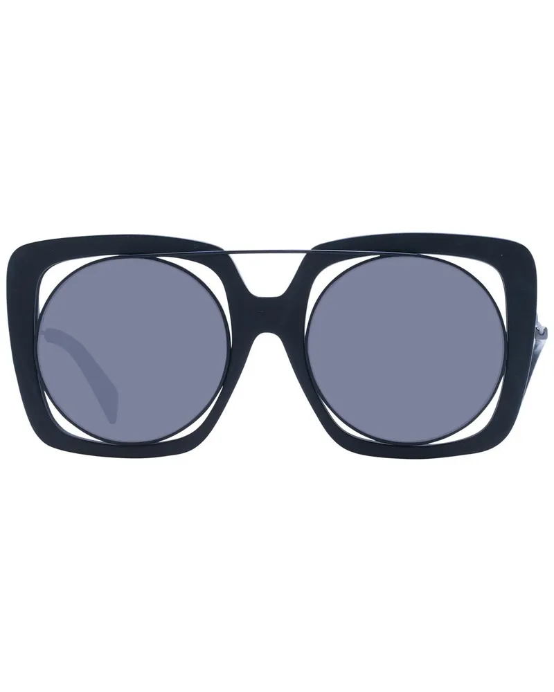 Yohji Yamamoto YO-1058024 Monel Frame Sunglasses — Black Black