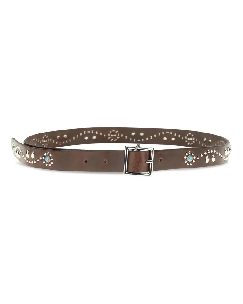 HTC Hollywood Trading Company Glendale Belt — Brown Brown