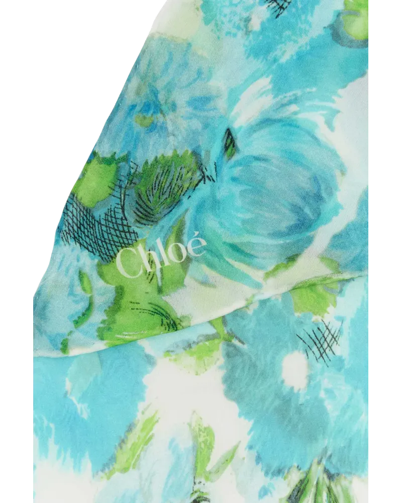Chloé Twilly Scarf Multilightblue