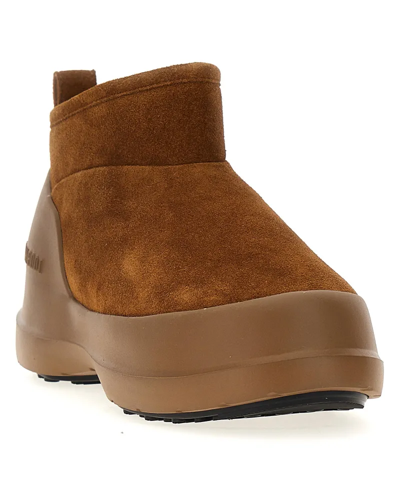 Moon Boot Luna Low Ankle Boot — Brown Brown