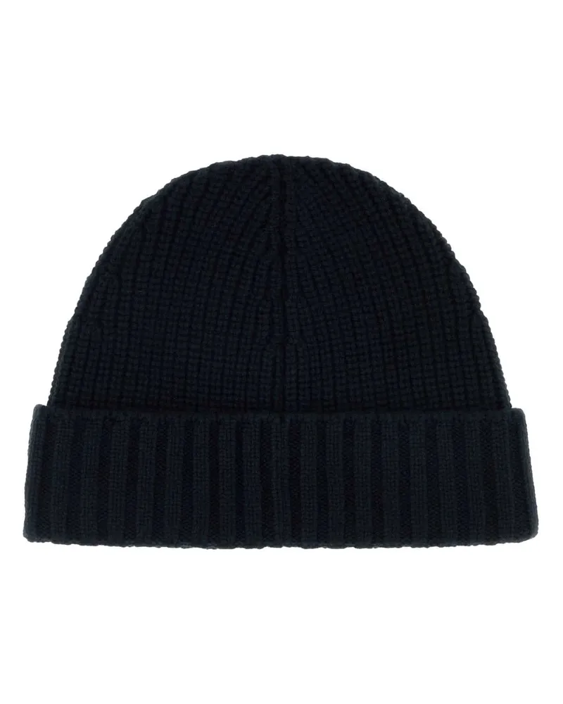 Stone Island Navyblue Exterior: Cashmere Cuffie Accessory Navyblue