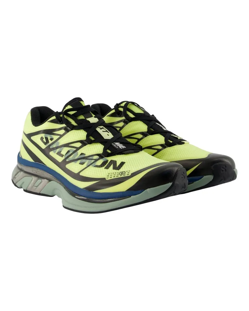 Maison Margiela Men's Xt Sneakers -  X Salomon Synthetic Yellow Shoes Yellow