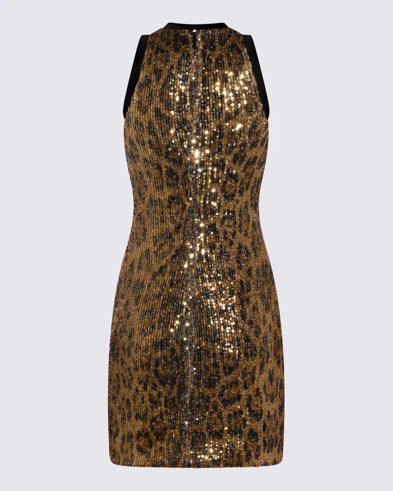 Roberto Cavalli Women's Dresses Natural Pl El Gold