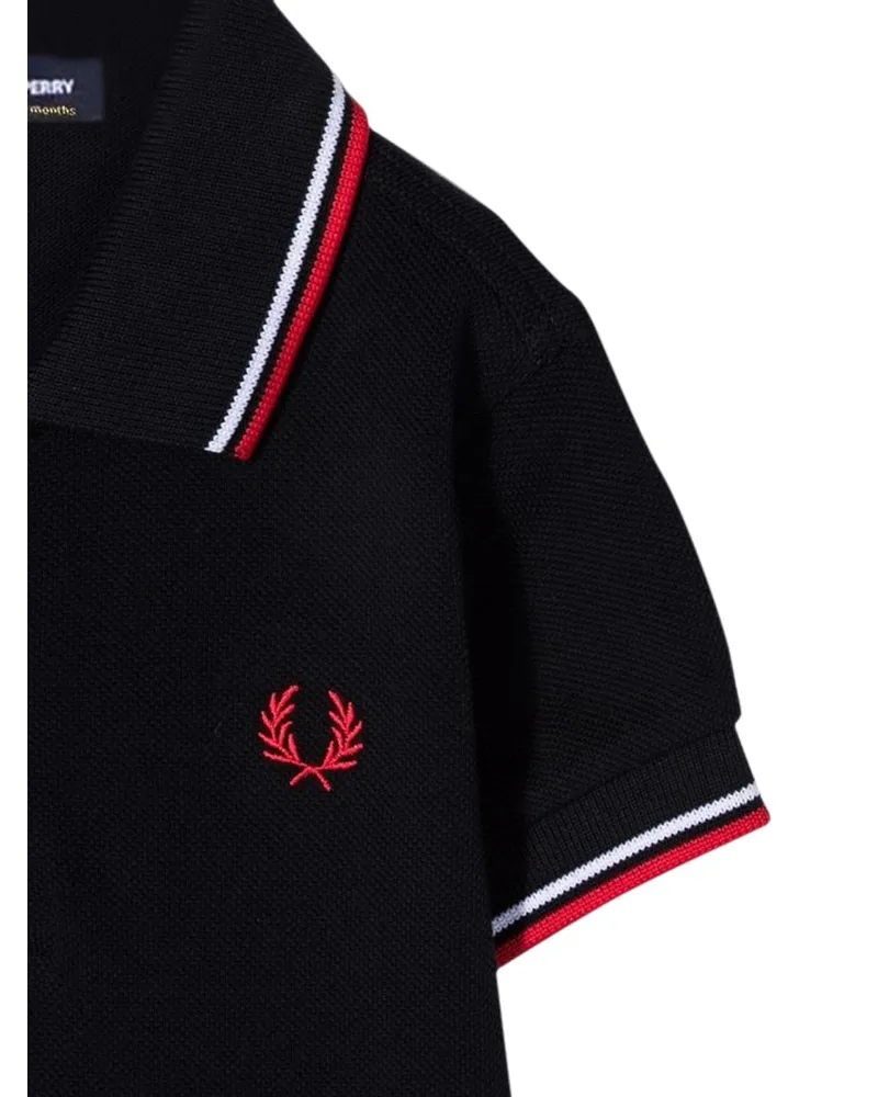 Fred Perry Cotton T-Shirt — Blue Blue