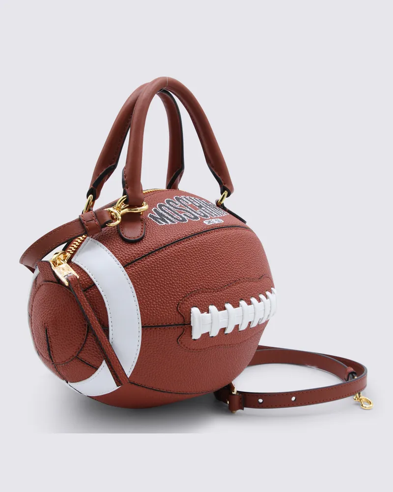 Moschino Men's Bags Leather _le Brown
