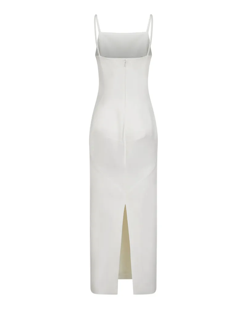 Givenchy Crepe Cady Dress — White White