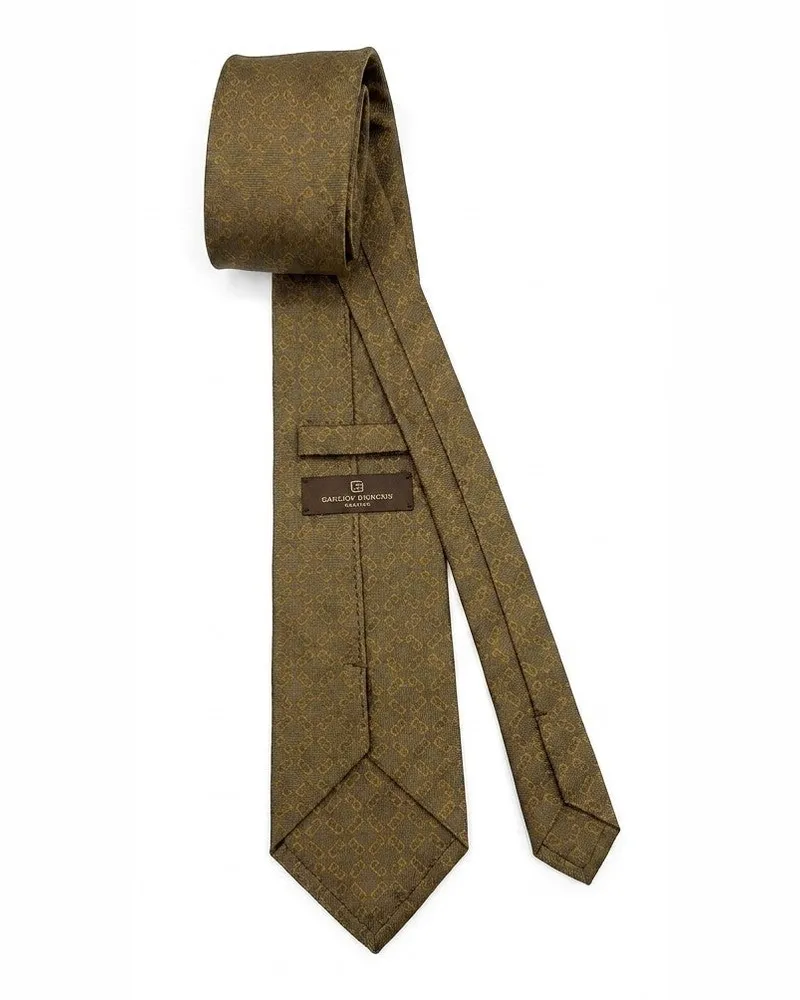 Givenchy Men's Red Silk Tie Brown