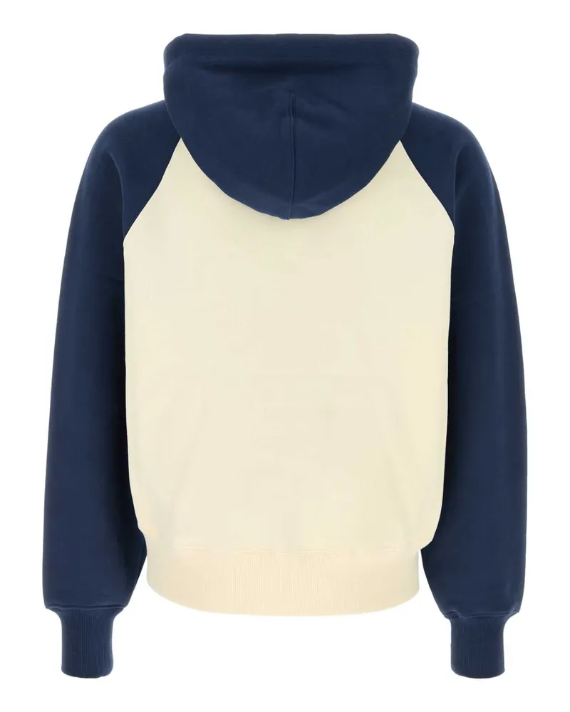 AMI Paris Men's Hoodie Multicolor Cotton Sweater Multicolor