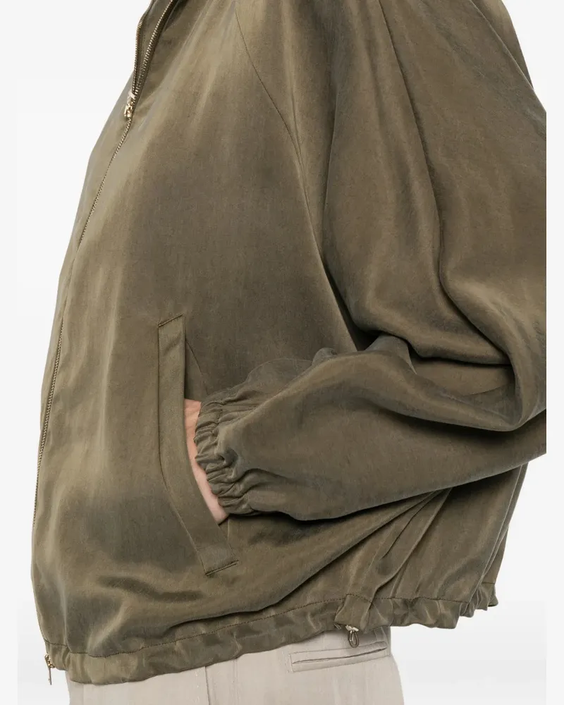 Herno Women's Zip Jacket Ss26 W Olive