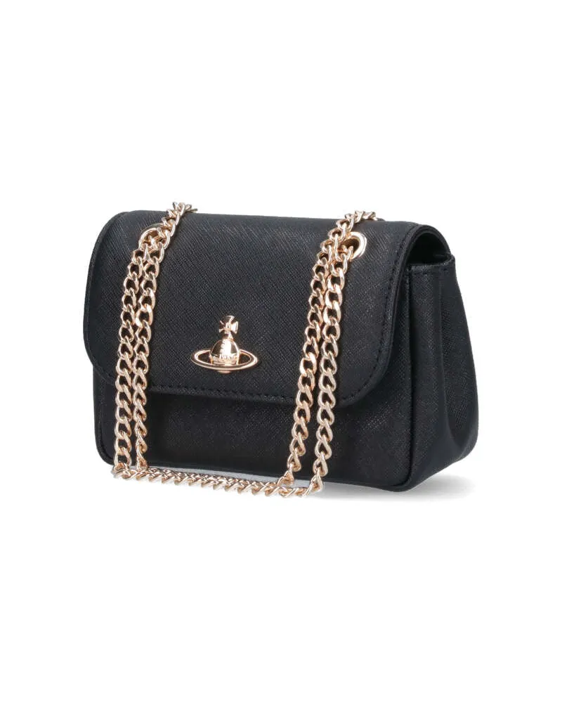 Vivienne Westwood Women's Bags Black Cow Leather Black