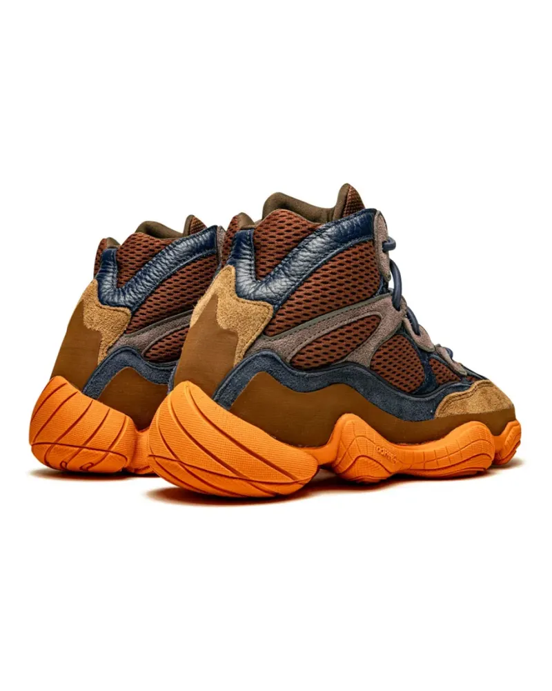 YEEZY Men's Adidas  500 High Tactile Orange Sneakers Shoes Orange