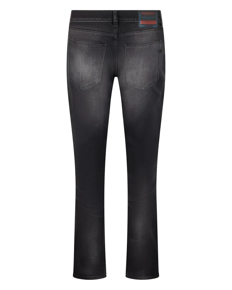 Diesel Men's Jeans Slim-Fit Black Denim Cotton Black