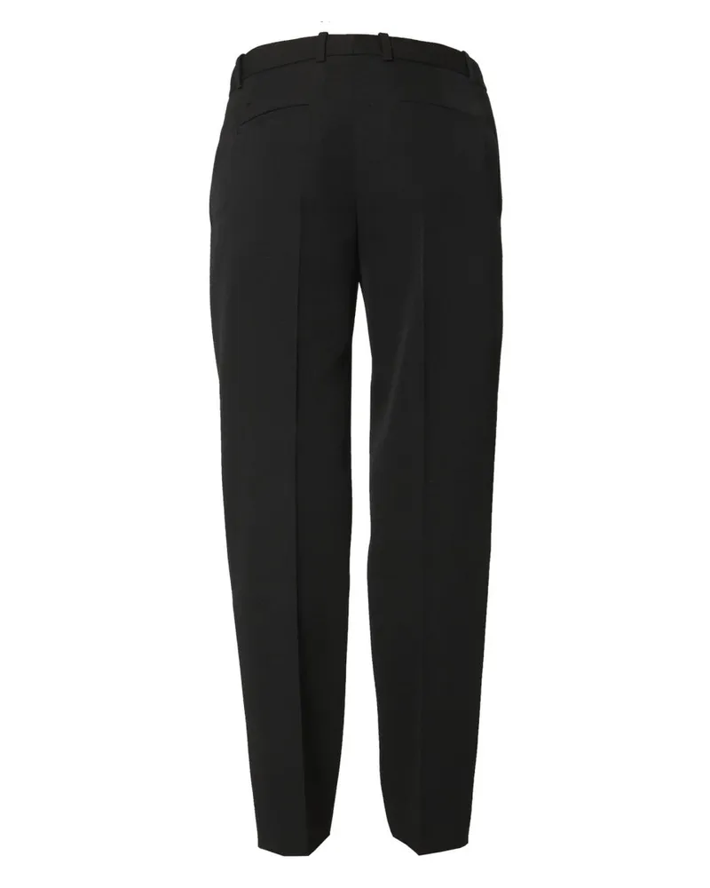 Givenchy Side-Band Wool Trousers — Black Black