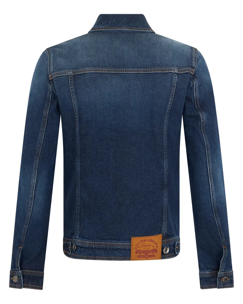 Dolce & Gabbana Denim Shirt — Blue Blue
