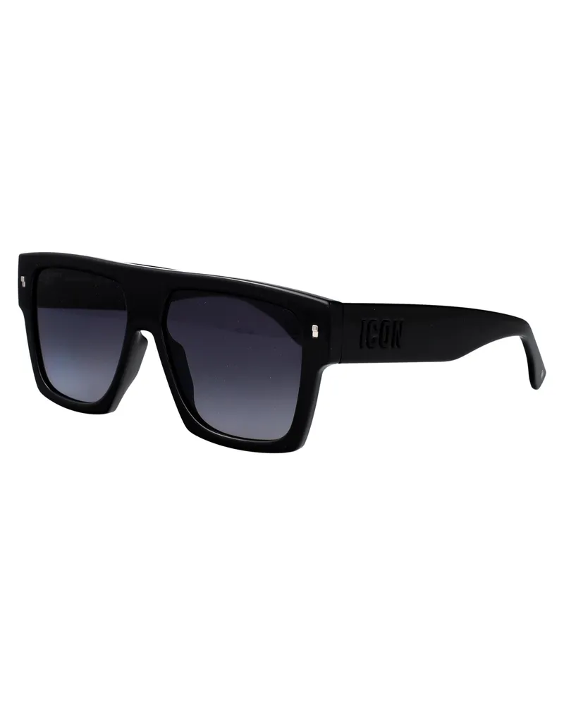 Dsquared2 Injected Frame Sunglasses — Black Black