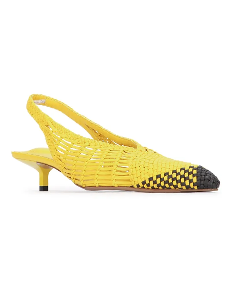 Jacquemus Women's Les Cubisto Banane B Yellow Scarpe Con Tacco High Heel Shoes Yellow