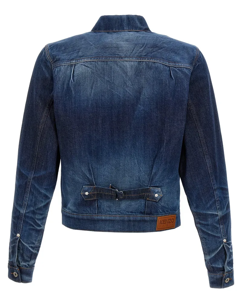 Kenzo Japanese Denim Jacket — Blue Blue