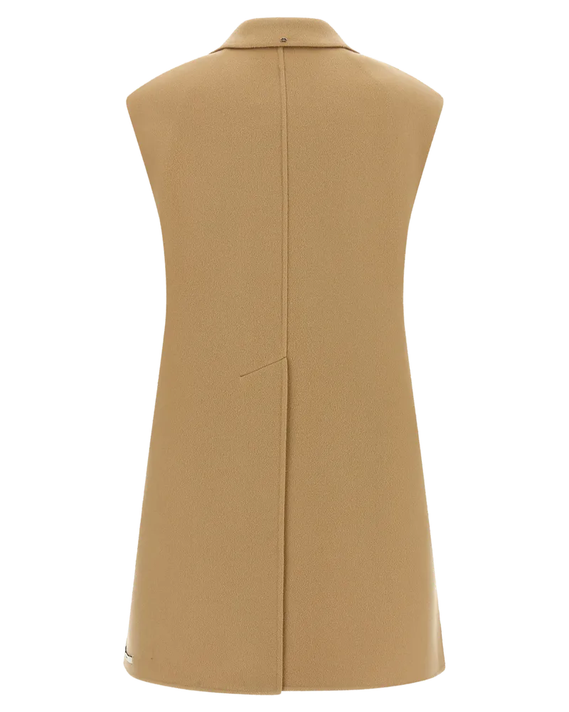 SPORTMAX Women's Beige Wool Blazer Clothing Beige