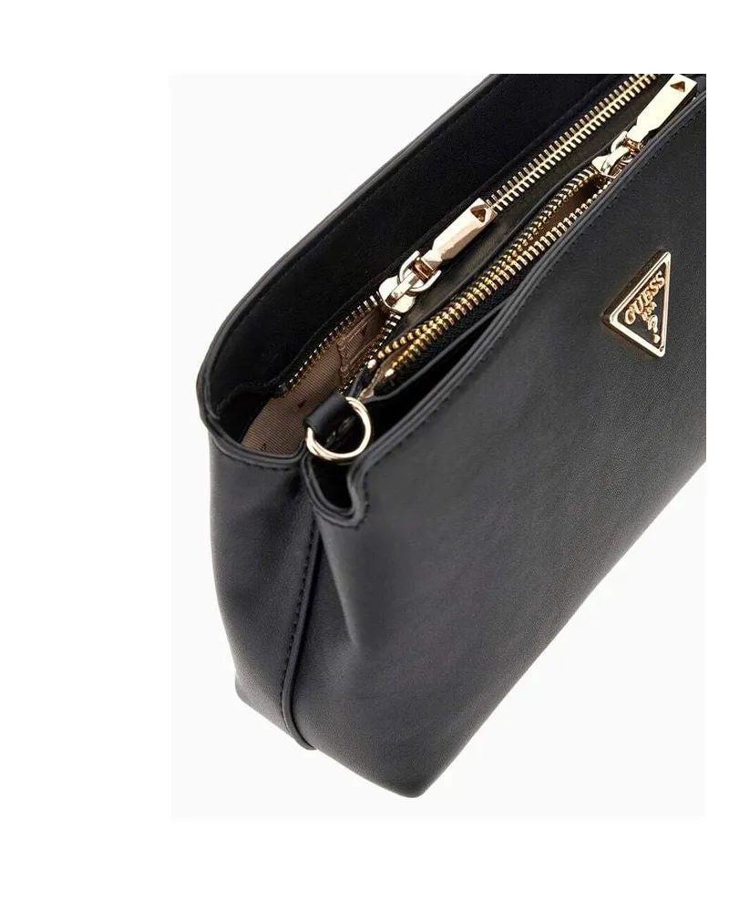 Guess Women's Crossbody Bag Black Polyurethane - Crossbody-Bags Black