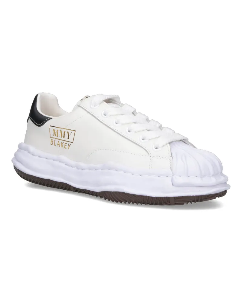 MIHARAYASUHIRO Unisex Sneakers White Upper: Cow Leather White