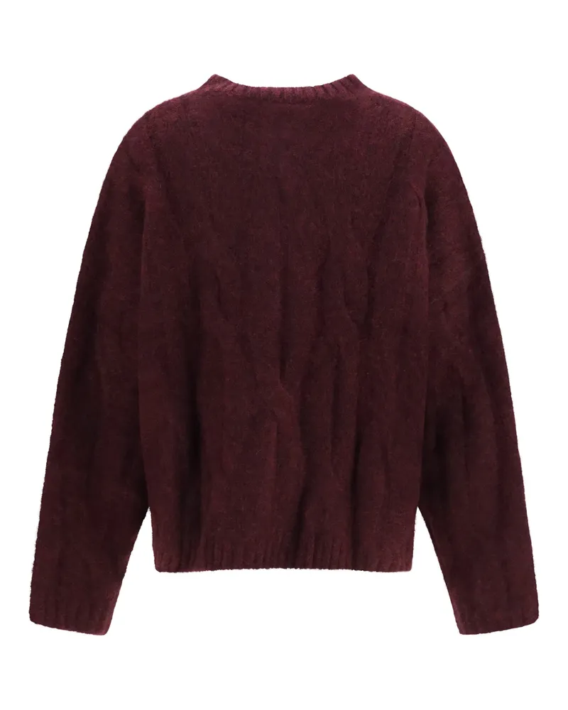 ALLUDE Women's Cashmere And Silk Sweater With Voluminous Sleeves 68 Kashmir-Capra Hircus Kashmir/capra 
