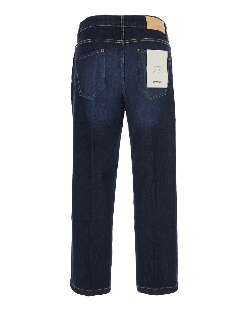 ..,merci High-Waisted Denim Jeans — Blue Blue