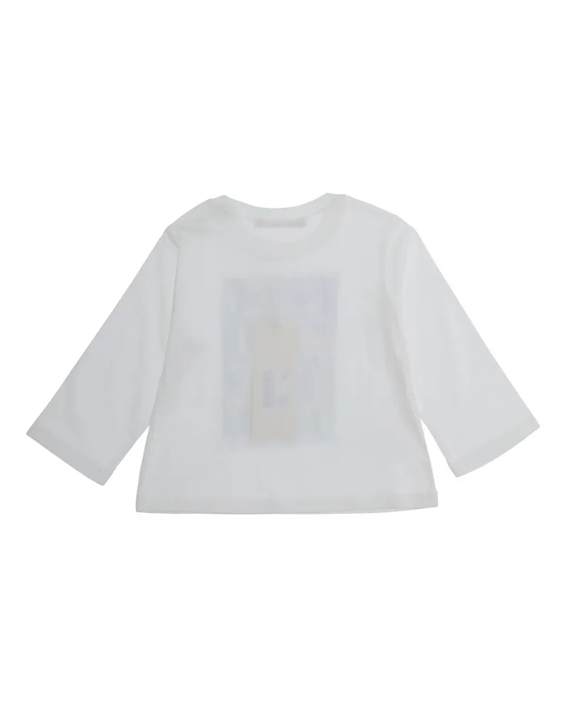 Marni Graphic-Print Cotton T-Shirt — White White
