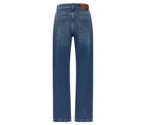 Straight Leg Jeans — blue