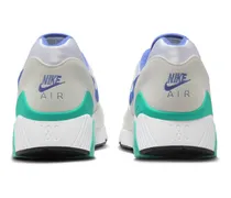 Women's Air Sneakers White Suede Rubber