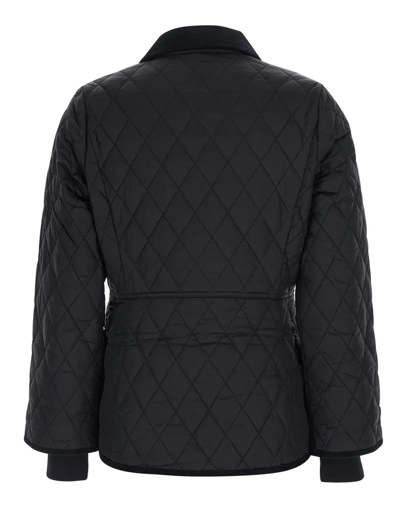 Barbour Fitted Beadnell Jacket — Black Black