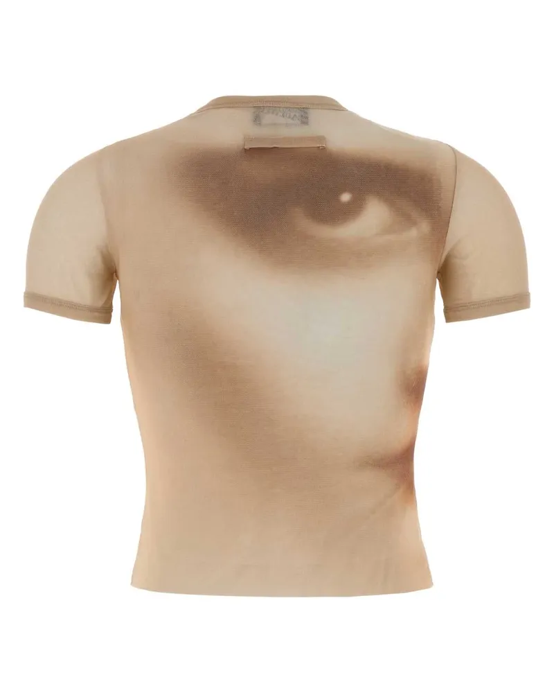 Jean Paul Gaultier Baby T-Shirt — Beige Beige