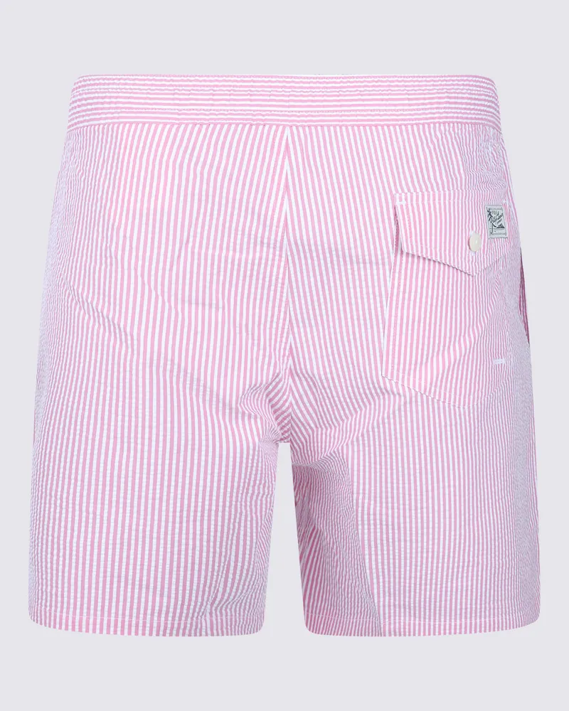 Ralph Lauren Men's Sea Clothing Resort Rose Stripe _co Pl Ea Pink
