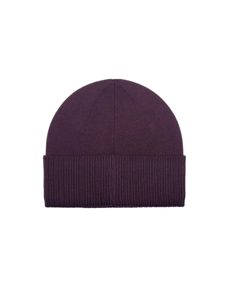 Givenchy Men's Purple Wool Beanie Accessory Purple