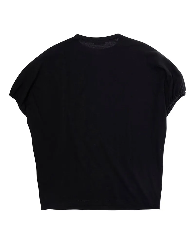 N° 21 Logo-Printed Cotton T-Shirt — Black Black