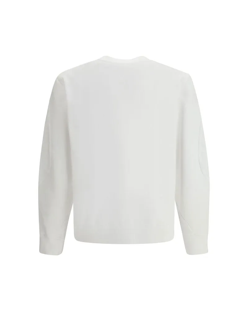 Givenchy Men's White Cotton Sweatshirt Clothing White