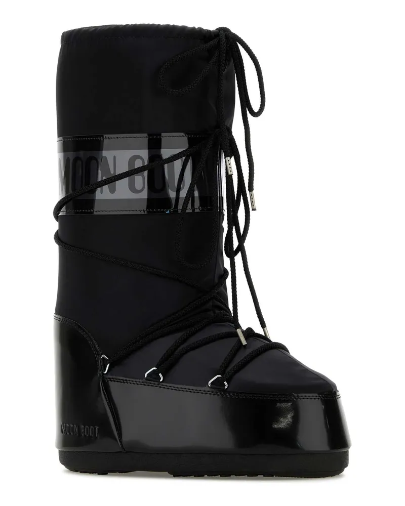 Moon Boot Icon Glance Boots — Black Black