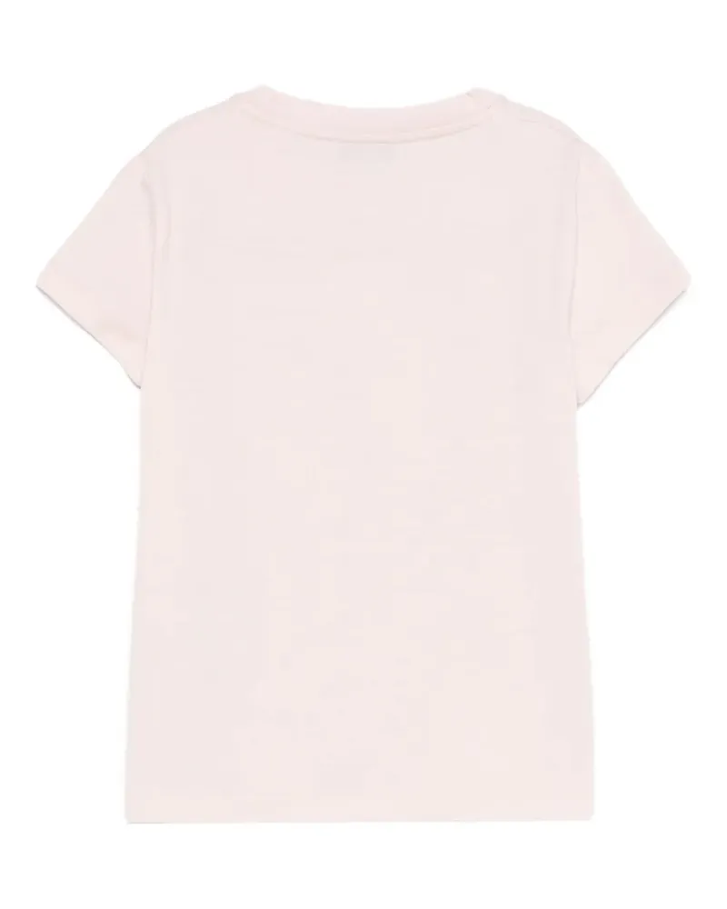 Golden Goose Kids' Edna Printed T-Shirt Ss26 Ch Pink