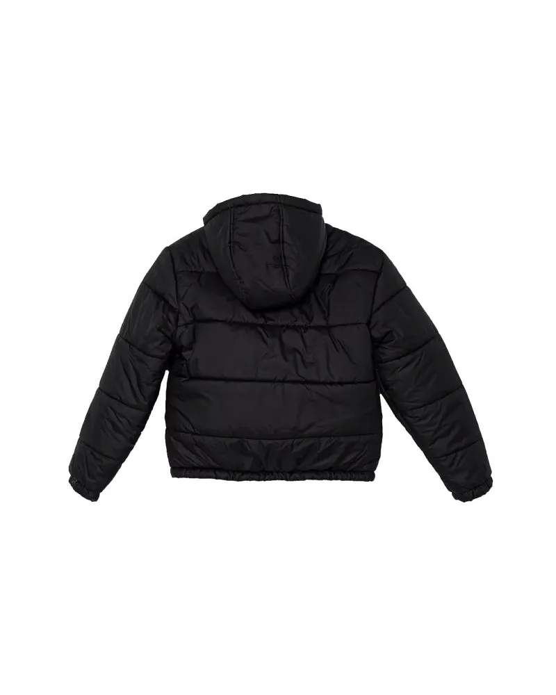 Vans Quilted Polyester Puffer Jacket — Black Black