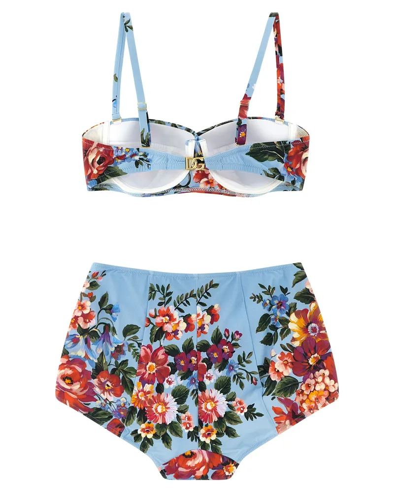 Dolce & Gabbana Women's Blue Polyamide Bikini Clothing Blue